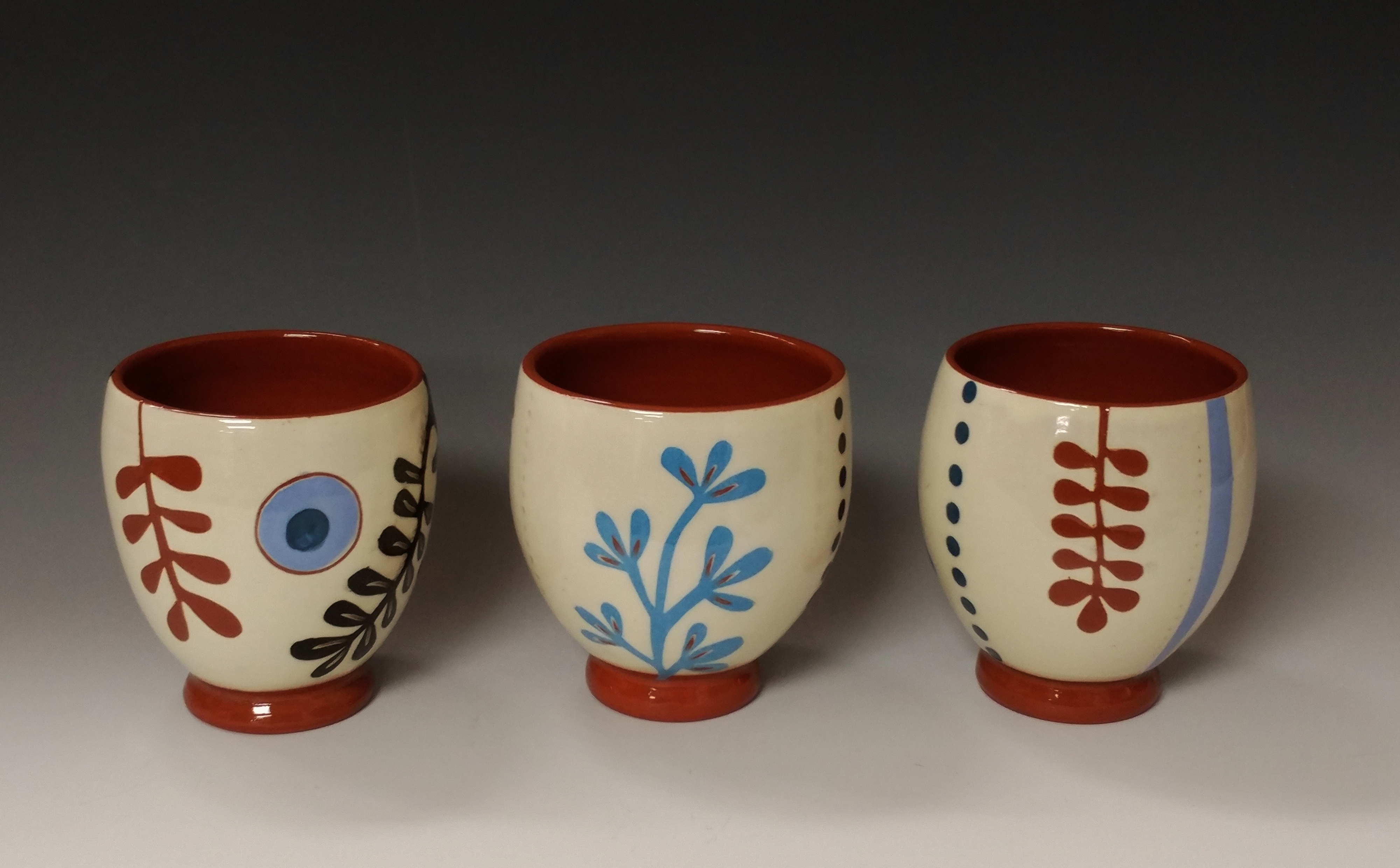 Three Cheerful Wine Cups
